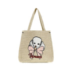 Fiorucci Beige Paper Shoulder Bag