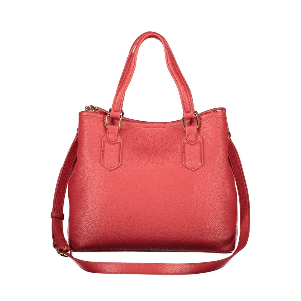 Mario Valentino Rosso Polyurethane Women's Bag