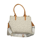 Mario Valentino Beige Polyurethane Women's Bag