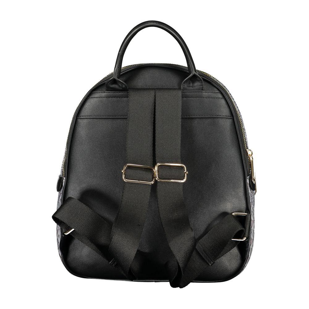 Mario Valentino Black Polyethylene Backpack