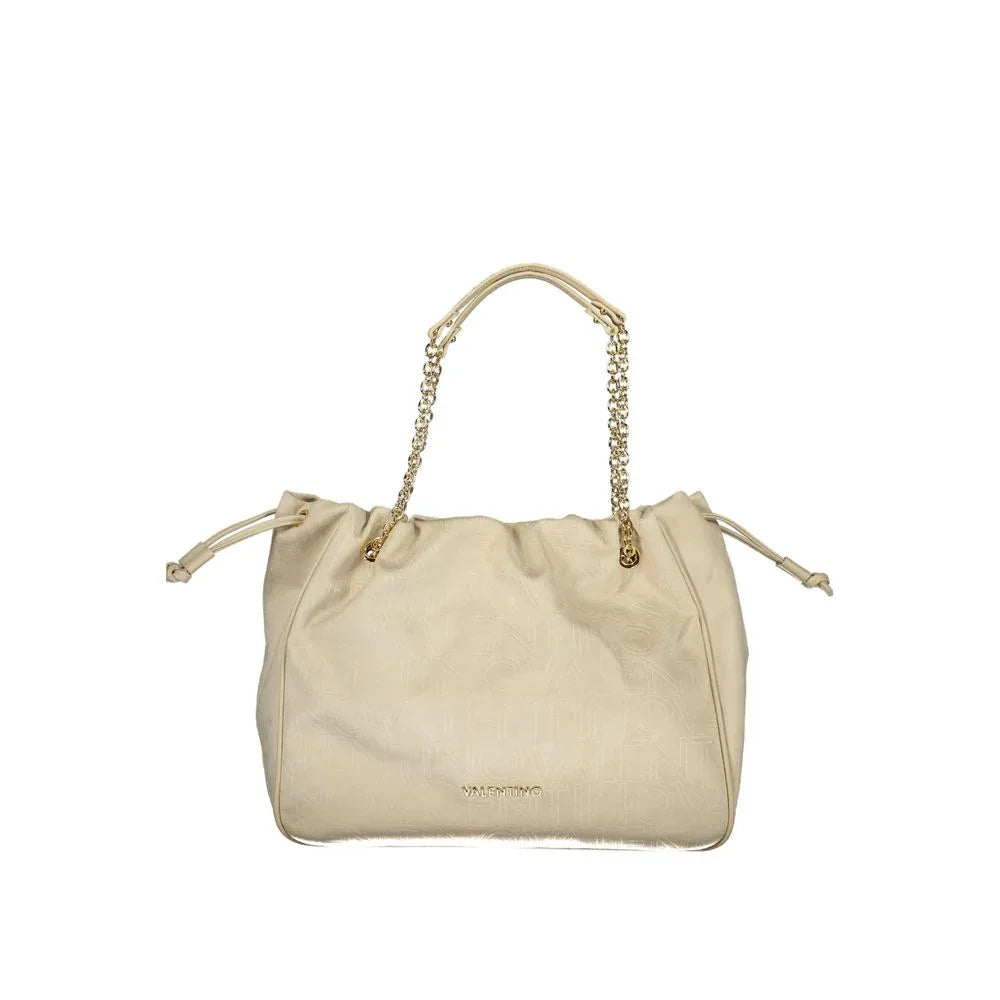 Mario Valentino Beige Polyurethane Women's Bag