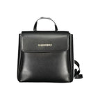 Mario Valentino Black Polyurethane Women's Backpack