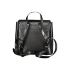 Mario Valentino Black Polyurethane Women's Backpack