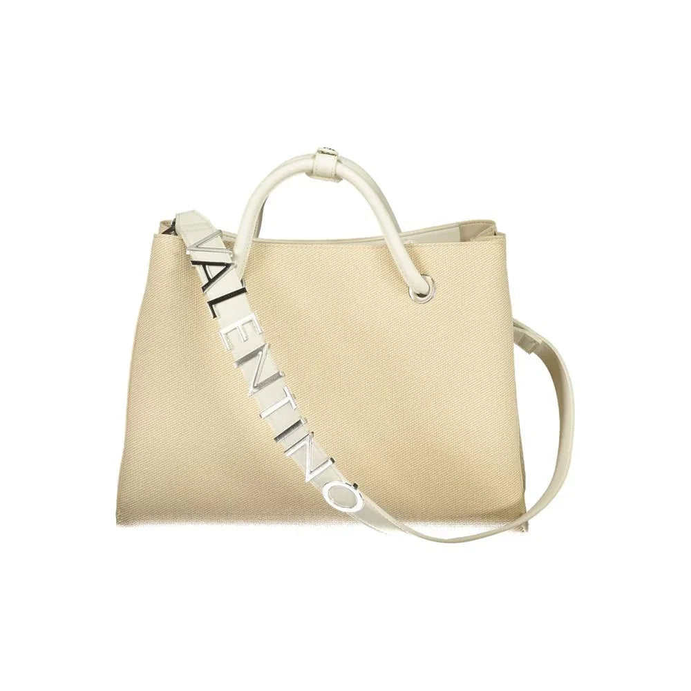 Mario Valentino Beige Polyurethane Women's Bag