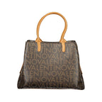 Mario Valentino Brown Polyurethane Women's Bag With Handles