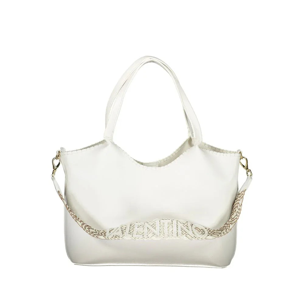 Mario Valentino Bianco Polyurethane Women's Bag