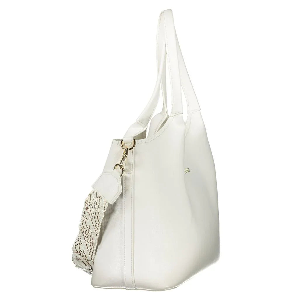 Mario Valentino Bianco Polyurethane Women's Bag