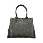 Mario Valentino Black Polyurethane Women's Bag