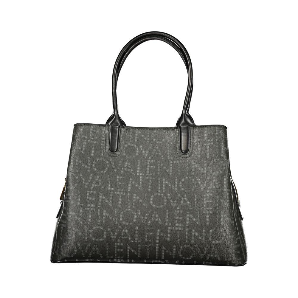 Mario Valentino Black Polyurethane Women's Bag