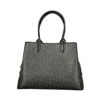 Mario Valentino Black Polyurethane Women's Bag