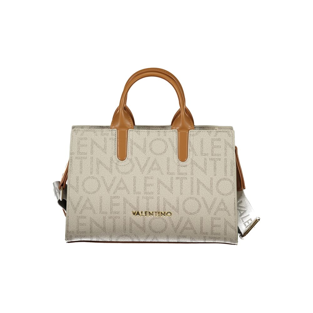 Valentino Beige Polyethylene Handbag