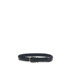 Ferragamo Blue Calf Leather Bos Taurus Belt