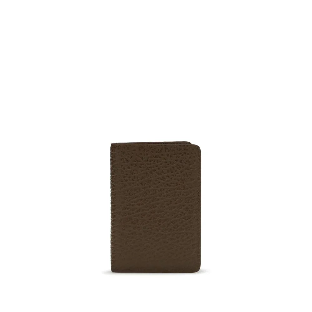 Maison Margiela Brown Calf Leather Bos Taurus Wallet