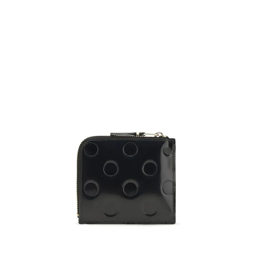 Comme Des Garçons Black Calf Leather Bos Taurus Wallet