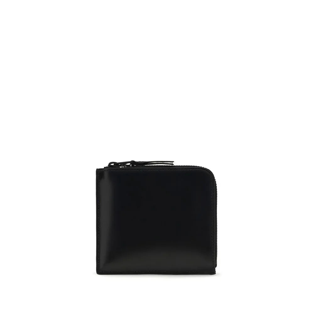 Comme Des Garçons Black Calf Leather Bos Taurus Wallet