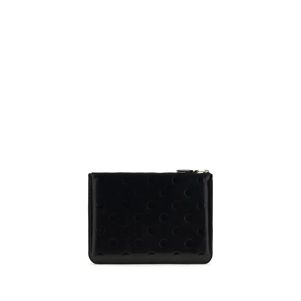 Comme Des Garçons Black Calf Leather Bos Taurus Wallet