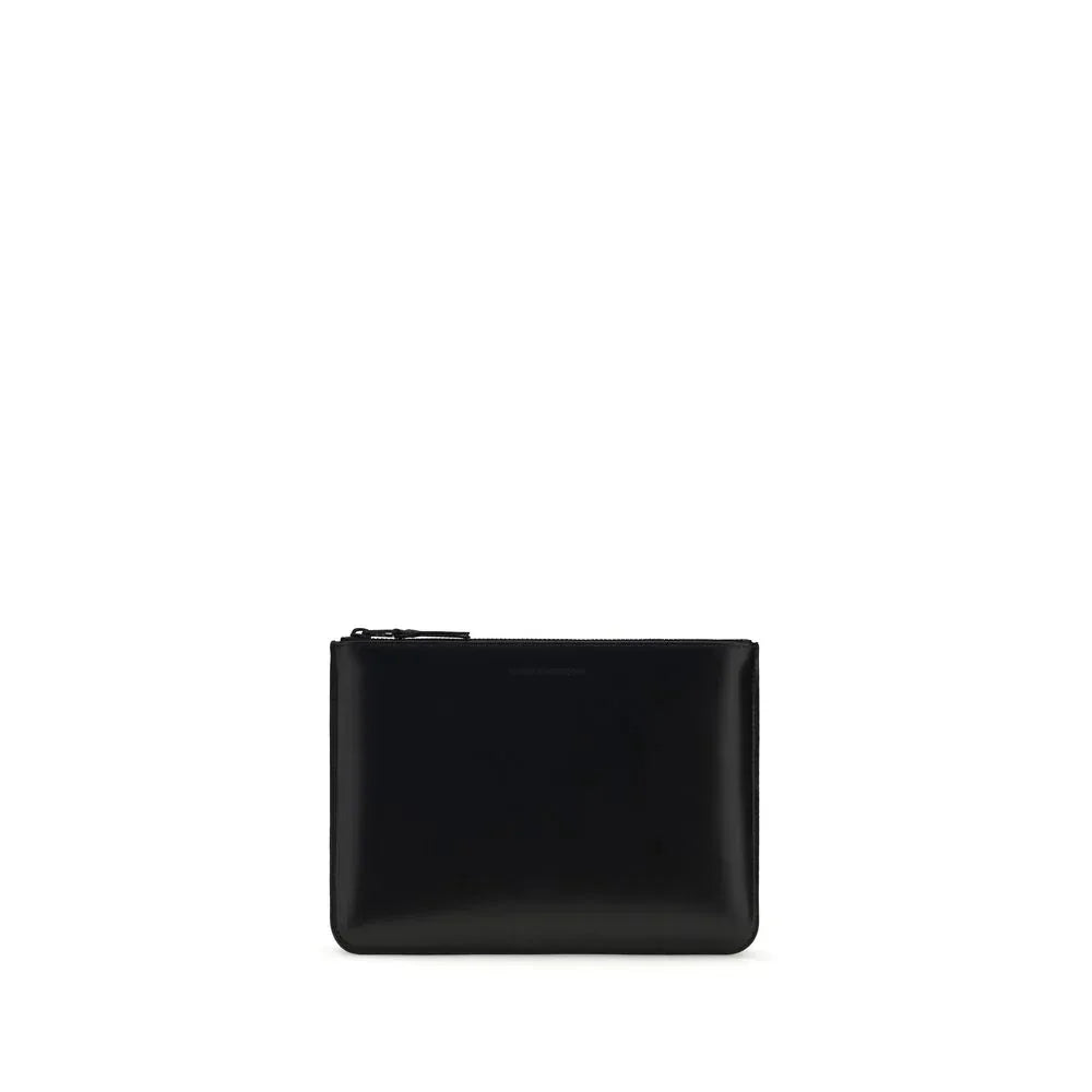 Comme Des Garçons Black Calf Leather Bos Taurus Wallet