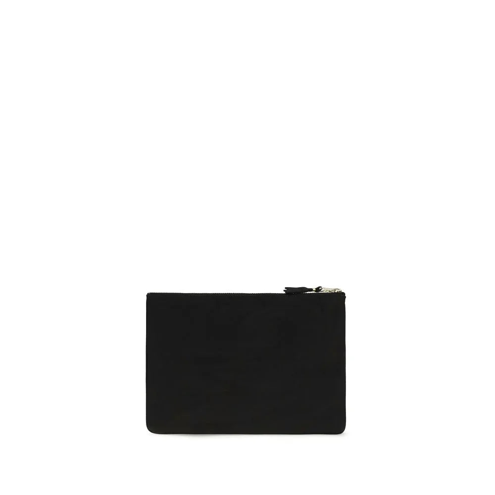 Comme Des Garçons Black Calf Leather Bos Taurus Wallet