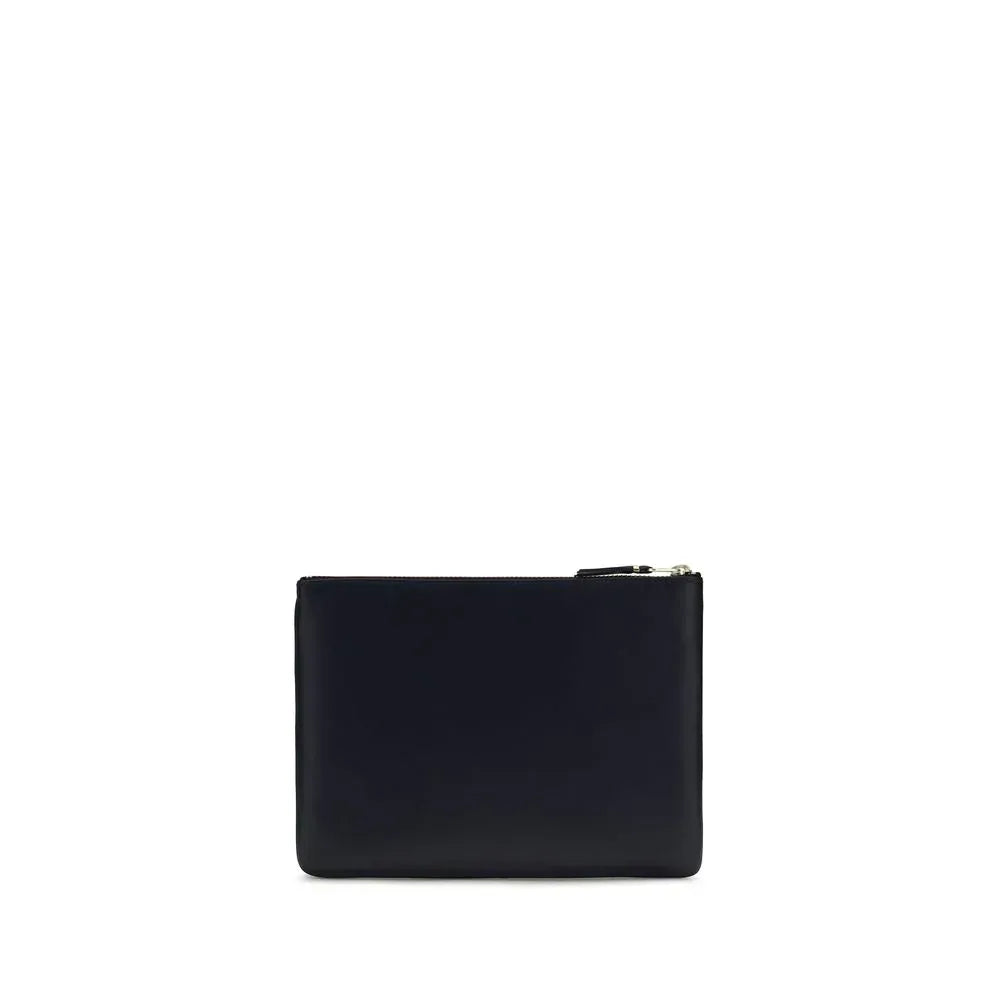 Comme Des Garçons Blue Calf Leather Bos Taurus Wallet