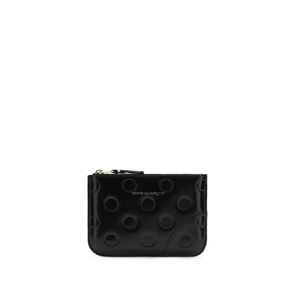 Comme Des Garçons Black Calf Leather Bos Taurus Wallet