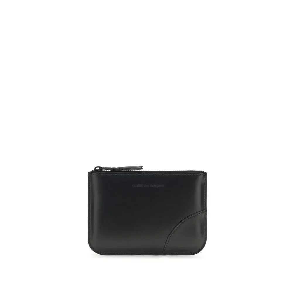 Comme Des Garçons Black Calf Leather Bos Taurus Wallet