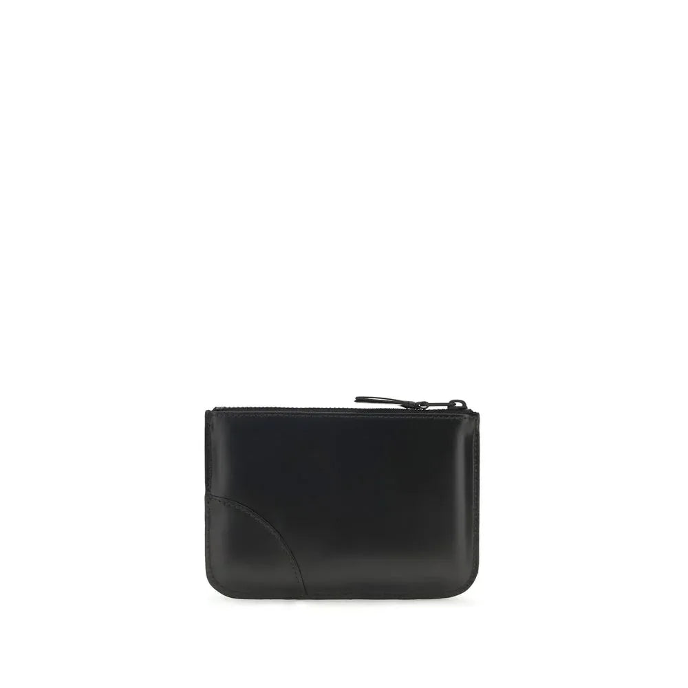 Comme Des Garçons Black Calf Leather Bos Taurus Wallet
