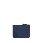 Comme Des Garçons Blue Calf Leather Bos Taurus Wallet