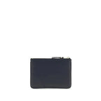 Comme Des Garçons Blue Calf Leather Bos Taurus Wallet