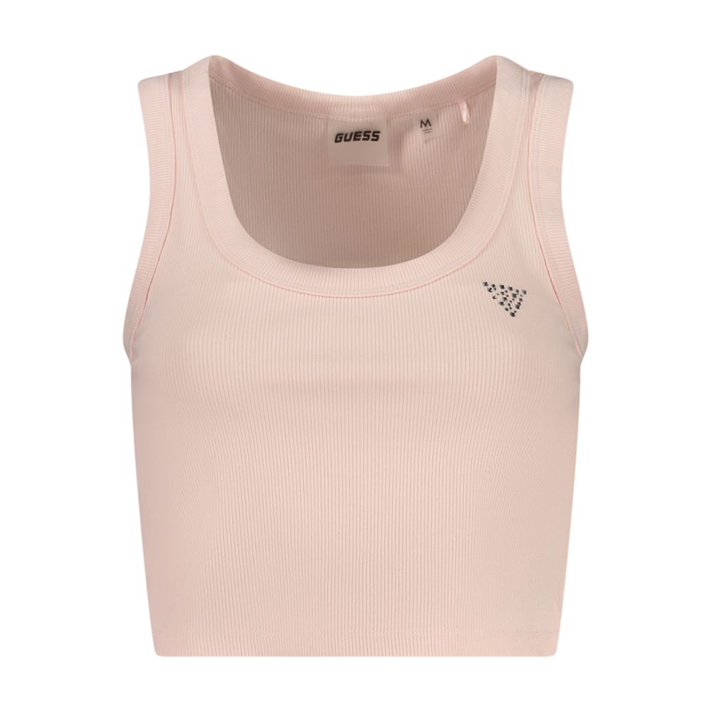 Guess Jeans Rosa Viscose Women's Top