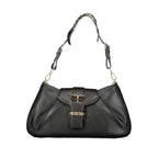 Mario Valentino Black Polyurethane Women's Bag