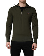 Aeronautica Militare MilitaryGreen HalfZip Sweatshirt Sweater