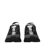 Versace Black Fabric Athletic Sneakers