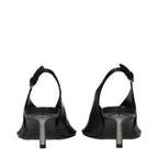 Jil Sander Black Leather High Heel Pumps