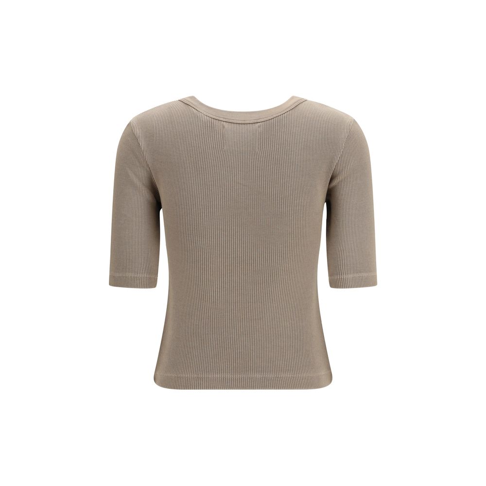 Citizens of Humanity Beige Cotton T-Shirt