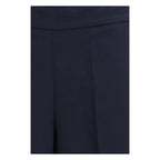Avenue Montaigne Blue Polyester Casual Pants