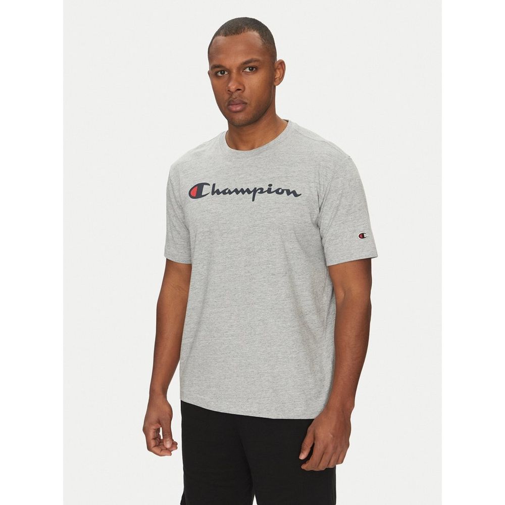 Champion Blue Cotton T-Shirt