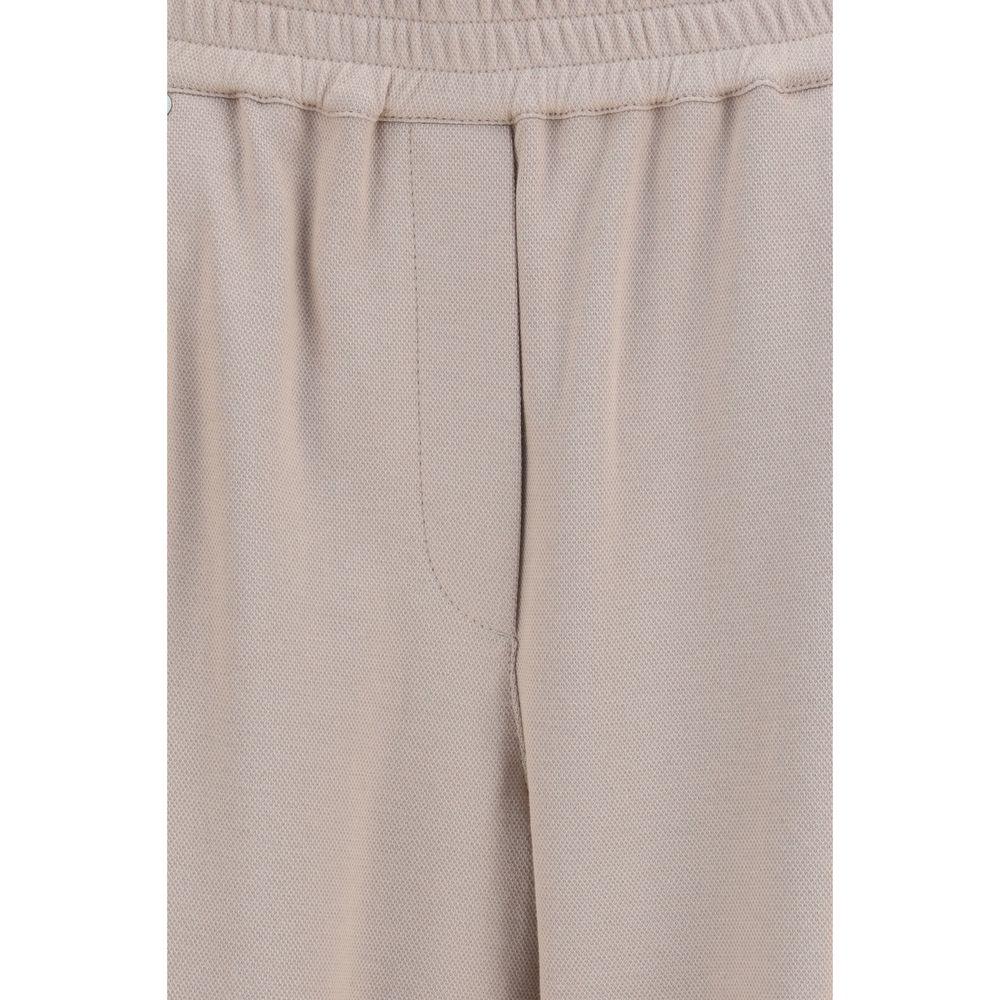 Brunello Cucinelli Beige Cotton Bermuda Shorts