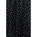 Self-Portrait Black Polyester Casual Dress