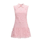 Self-Portrait Multicolor Polyester Casual Dress