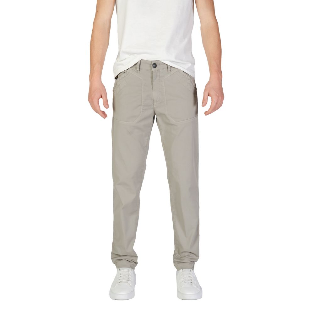 Refrigiwear Gray Cotton Casual Pants