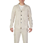 In My Hood Beige Linen Blazer