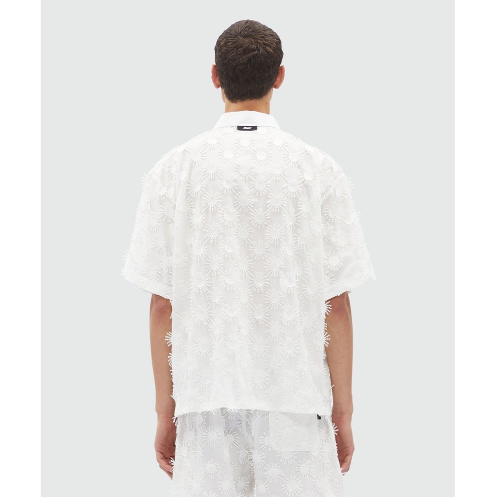 MSGM White Polyester Blouse