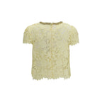 Self-Portrait Bicolor Polyester Blouse