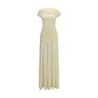 Self-Portrait Bicolor Viscose Casual Dress