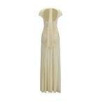 Self-Portrait Bicolor Viscose Casual Dress