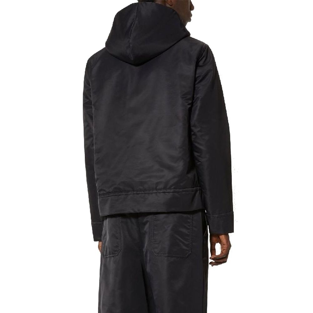 Valentino Black Nylon Shell Jacket