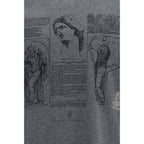 Brunello Cucinelli Gray Cotton T-Shirt