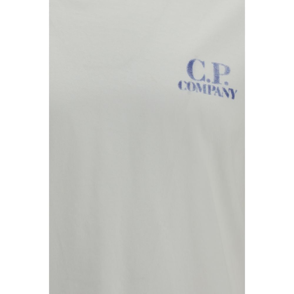 C.P. Company White Cotton T-Shirt