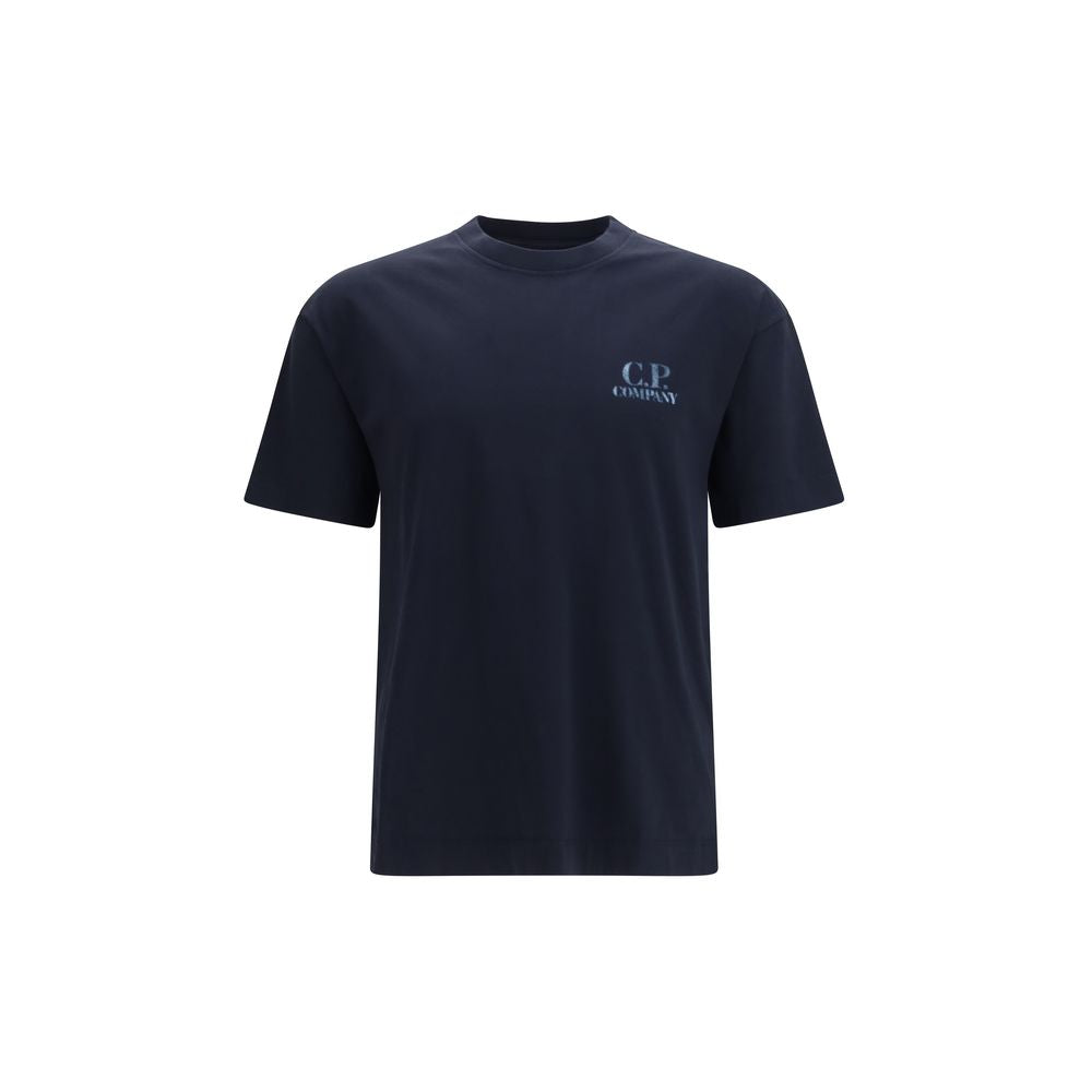 C.P. Company Blue Cotton T-Shirt