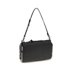Marc Jacobs Black Calf Leather Bos Taurus Shoulder Bag